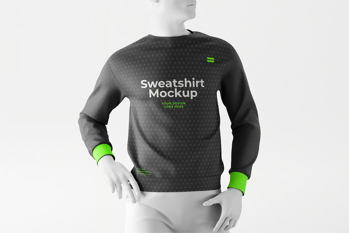 Sweatshirt Mockup, a Shirt Mockup by zpackcreative (Photo 3 of 6)