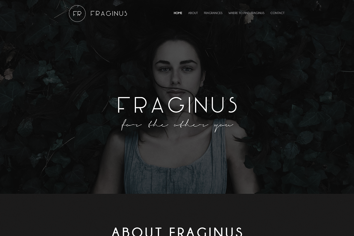 Fraginus Fashion Website Template, a Landing Page Template by PSDFY (Photo 4 of 5)