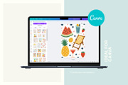 Summer Vibe | Wall Art Creator, an Object Graphic by Leleka.Store (Thumbnail 15 of 19)