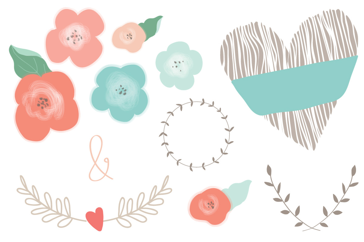 Wedding Collection Vector, an Illustration by Angie Makes (Photo 2 of 2)