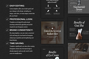 Grey Skin Care Instagram Templates, a Social Media Template by Xenié Creative (Thumbnail 2 of 10)