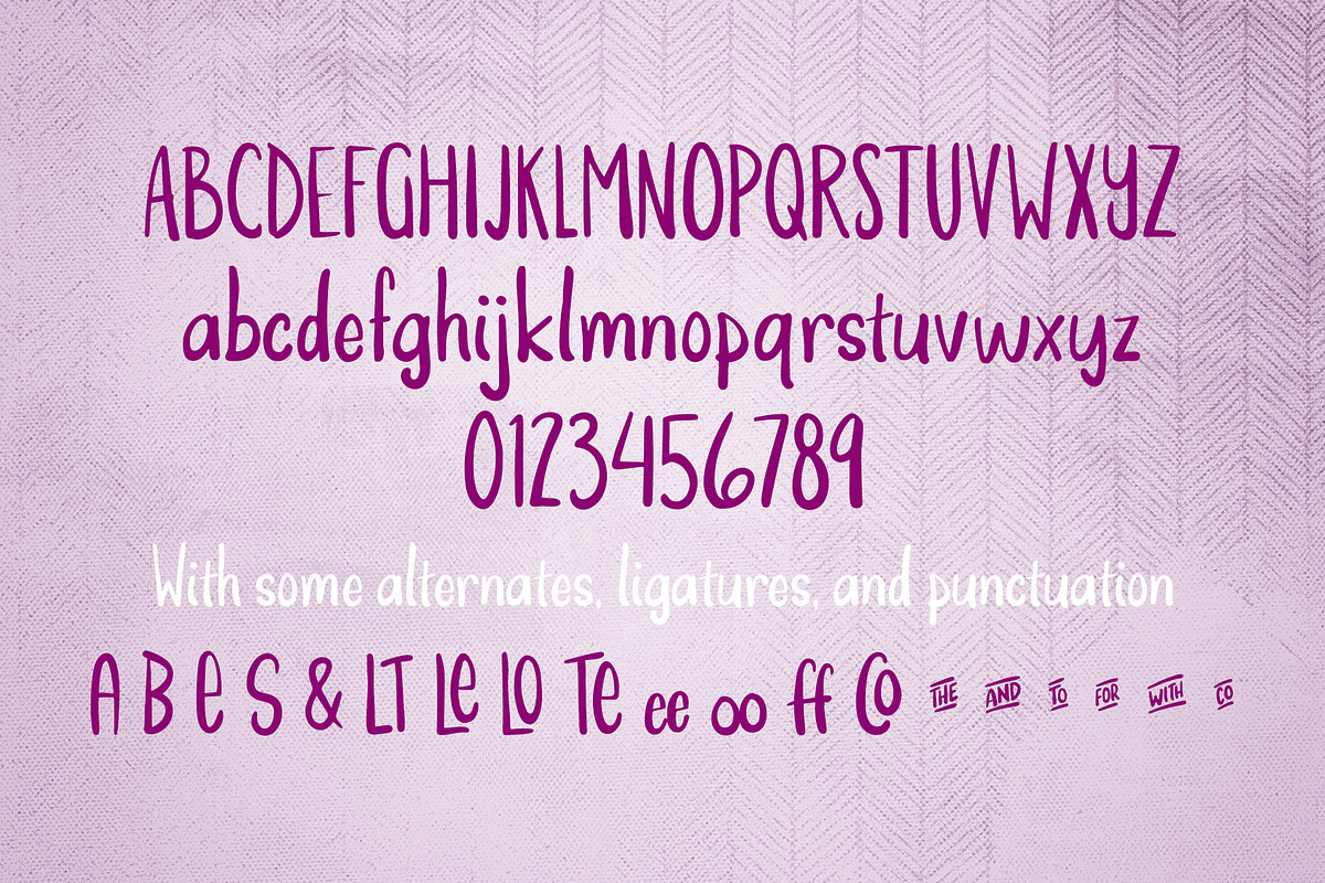 ZeeZee: A Handrawn Sketchnote Font, a Font by Mitch Made (Photo 2 of 4)