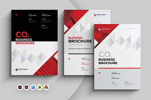 Business Brochure Cover Template, a Brochure Template by Spark_Creative