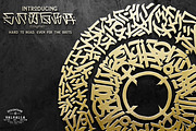 Enigma duo font / calligram letters, a Symbol Font by Studio.Valhalla (Thumbnail 1 of 2)
