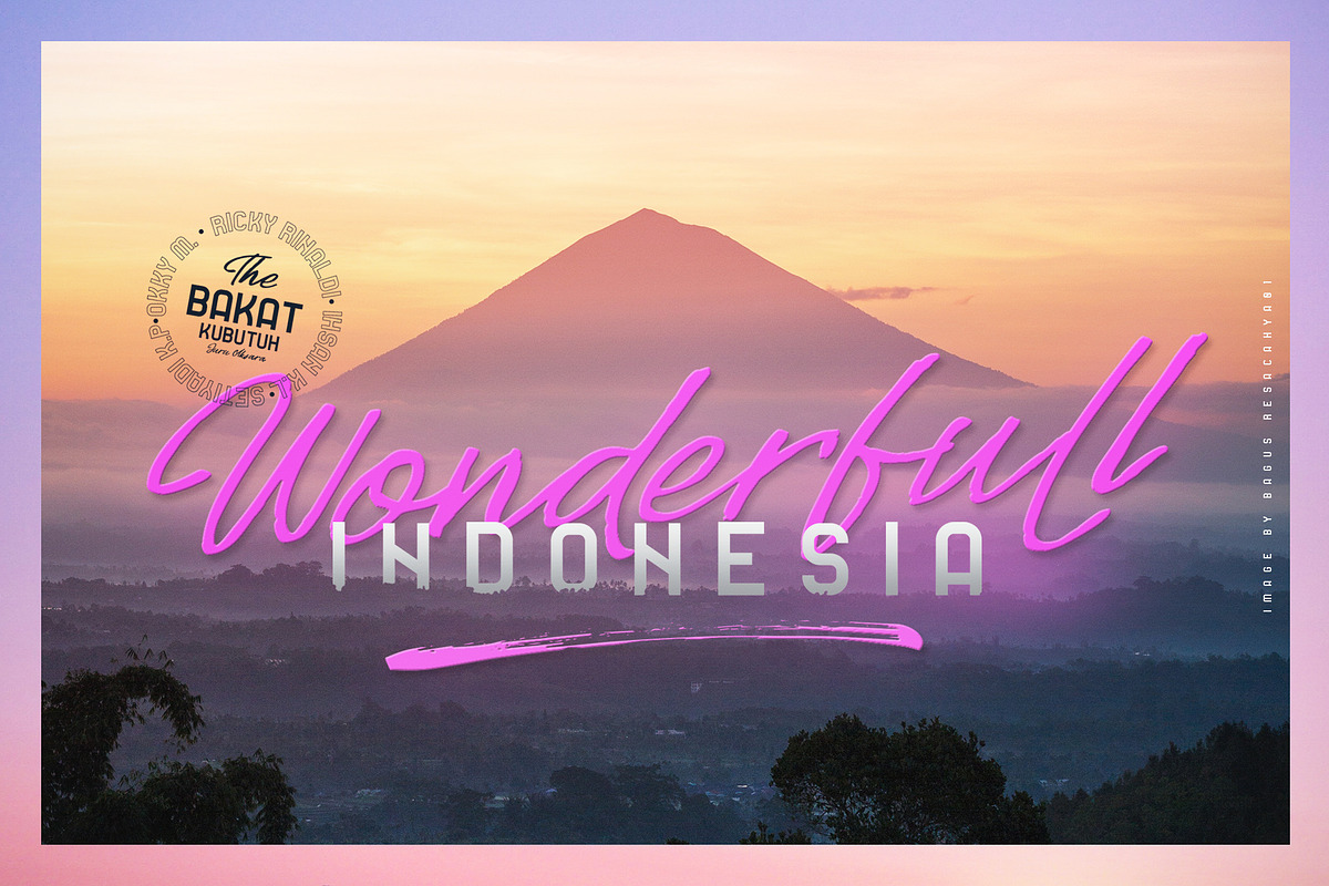 Buana & Mancakrama Typeface Duo preview 7
