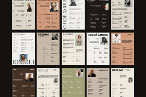 BLEU I Resume Kit, a Presentation Template by Studio Brand