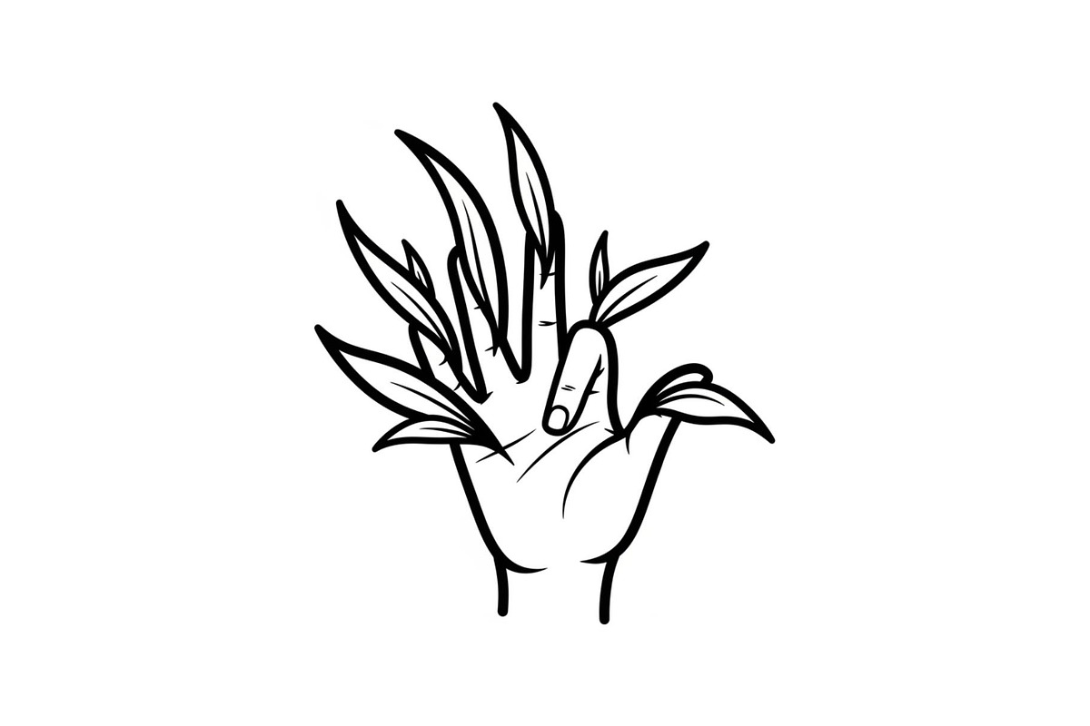 Hand Plant Growth Bundle, an Illustration by yasushie (Photo 23 of 31)