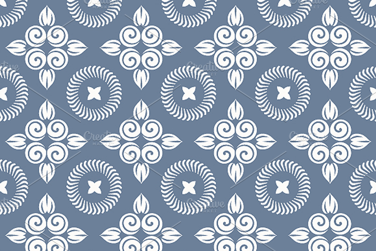 Romantic floral seamless pattern, a Pattern Graphic by AlexZeL (Photo 9 of 11)