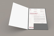 Simple Modern Letterhead, a Stationery Template by Neermana (Thumbnail 2 of 4)