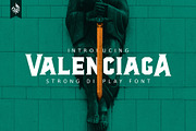Valenciaga | Strong Display Font, a Font by Aluyeah Studio (Thumbnail 1 of 11)