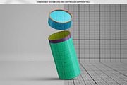 Tube / Can Packaging Mock-Up, a Packaging Mockup by MassDream (Thumbnail 7 of 8)