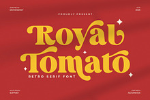 Royal Tomato – Display Retro Serif F