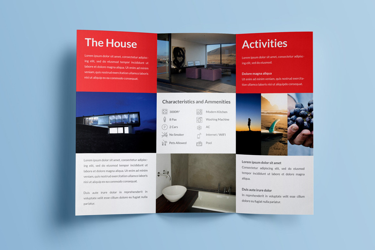 Rent My Home Tri-Fold Brochure, a Brochure Template by creativebythesea (Photo 6 of 8)