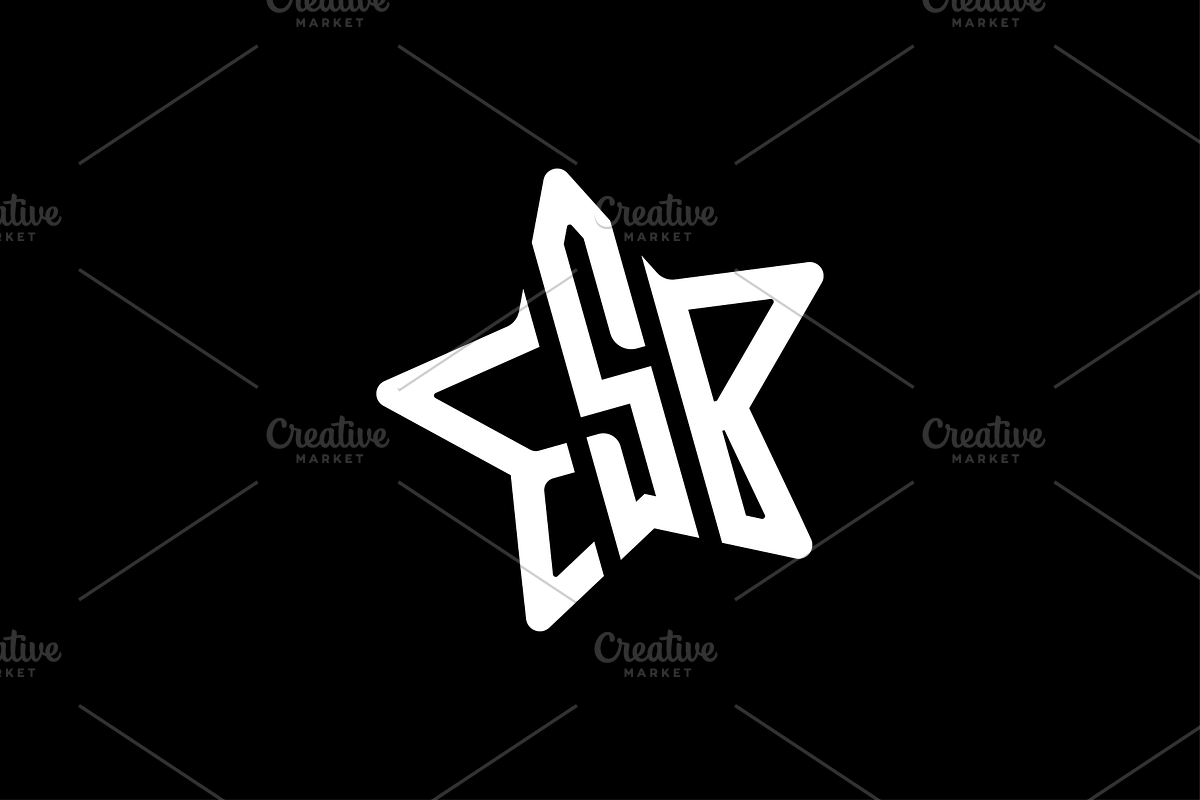 ESP Letter Logo – Star Shaped Design, a Branding & Logo Template by Advateik ™ (Photo 3 of 4)