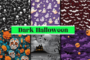 Dark Halloween Seamless Papers, a Background Photo by Wow Magic (Thumbnail 2 of 2)