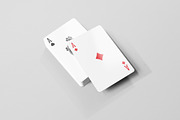 Playing Cards Mock-Ups, a Print Template by resumetemplathttps://d3es (Thumbnail 9 of 14)