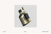 White Wine Bottle Label Mockup, a Packaging Mockup by nkate (Thumbnail 4 of 6)