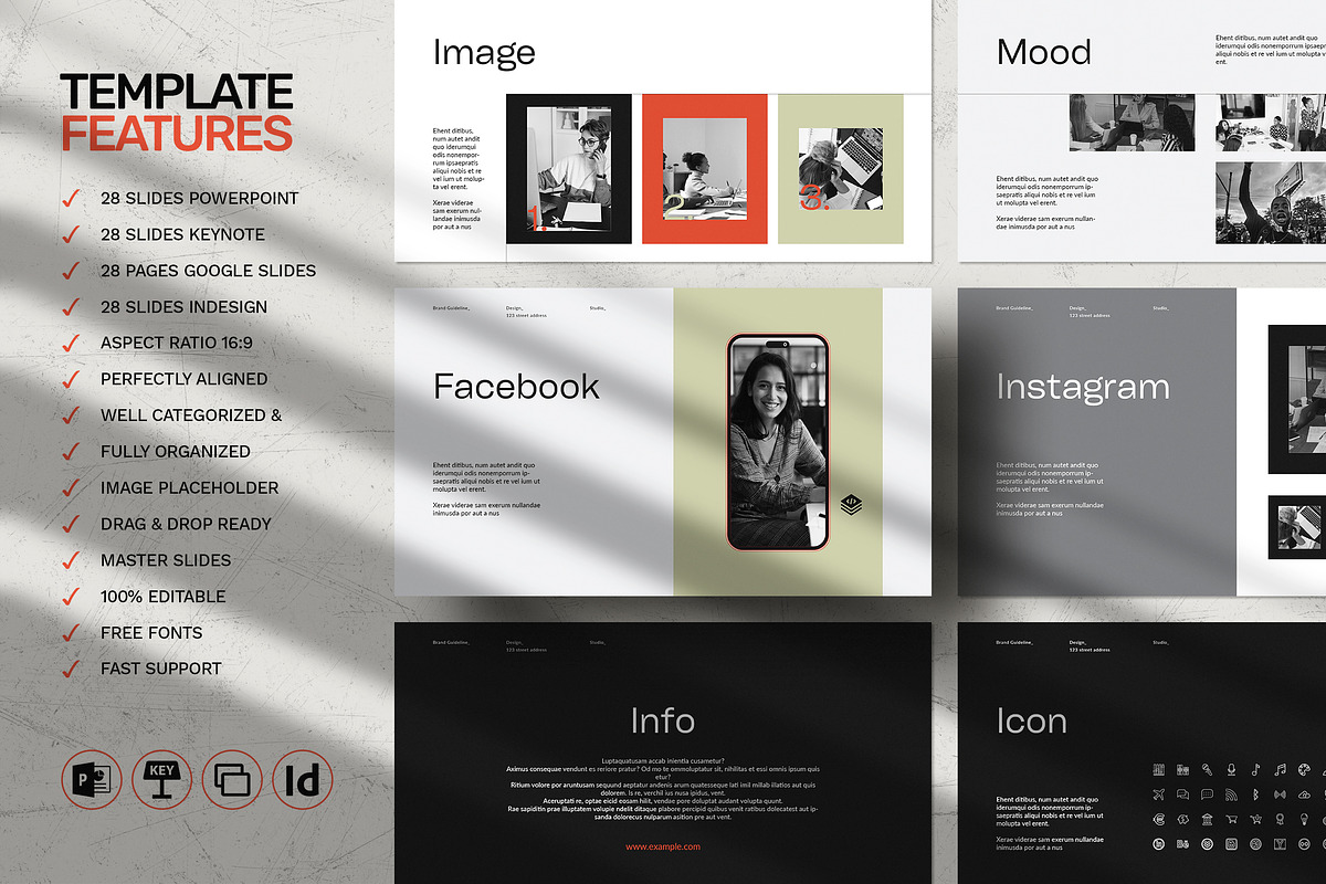 Brand Guidelines, a Presentation Template by WhiteGraphic (Photo 2 of 10)