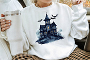 Watercolor Horror Halloween Clipart, an Illustration by Sublimation Artist (Thumbnail 4 of 6)