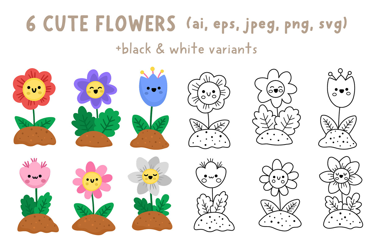 Garden clipart, patterns, designs, an Object Graphic by Lexi Claus (Photo 4 of 11)