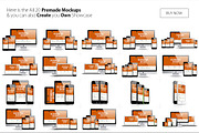 Apple Responsive Screen Mockups, an iPhone Mockup by Graphicon (Thumbnail 4 of 5)