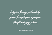 Elysianne Script, a Handwritten Font by Beck McCormick (Thumbnail 5 of 10)