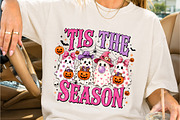 Tis The Season Cute Halloween Ghosts, a Seasonal Illustration by Creative Art (Thumbnail 2 of 3)