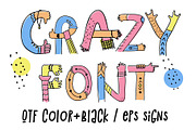 Hands up crazy color font, a Symbol Font by Kseniia Kuznetsova (Thumbnail 4 of 5)