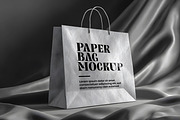 Paper Bag Mockup, an Advertising Mockup by GenesisCreativeCo (Thumbnail 1 of 3)