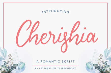 Cherishia | Romantic Script