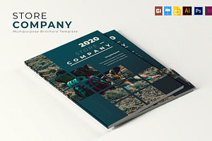 Store Company Brochure Template