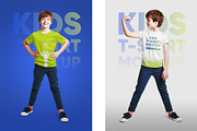 Mixed Kids T-Shirt PSD Mockups Vol6, a Shirt Mockup by Hi, Mock-Up! (Thumbnail 6 of 15)