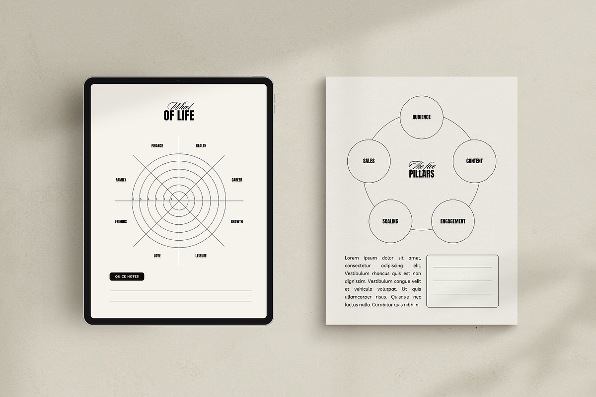 NOLE / 2in1 Ebook & Workbook Kit, a Magazine Template by Wildnun Studio (Photo 25 of 44)