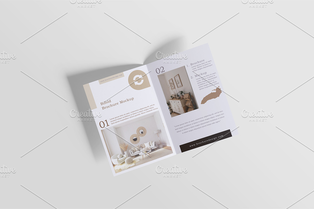 A5 Bifold Brochure Mockup Bundles, a Books & Magazine Mockup by Ambo Ampeng (Photo 19 of 26)