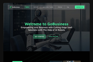 Startup Business Landing Page