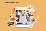 Spooky Season, a Seasonal Illustration by VectorBird (Thumbnail 4 of 5)
