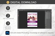 Gospel Concert Flyer Photoshop, a Flyer Template by Godserv Designs (Thumbnail 8 of 10)