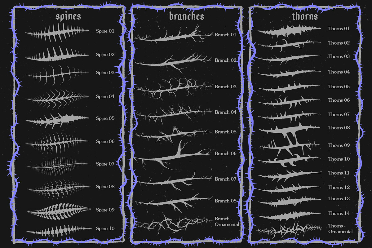 Chaos Procreate Brushes, a Brush Add-On by MiksKS (Photo 10 of 14)