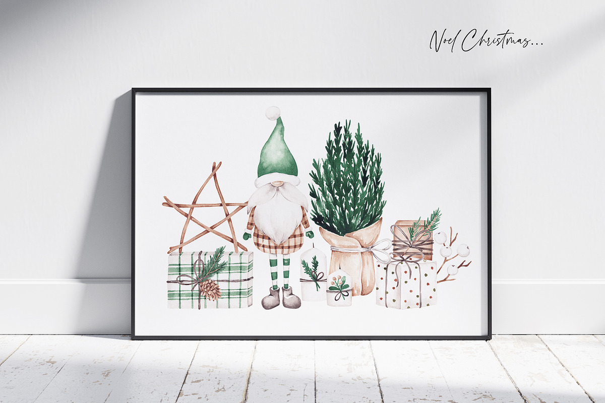 Noel Christmas Collection, a Seasonal Illustration by SirenaArt (Photo 19 of 20)