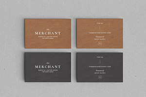 Merchant Business Card