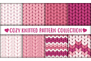 Knitted cozy pattern collection, a Pattern Graphic by angychan (Thumbnail 1 of 3)