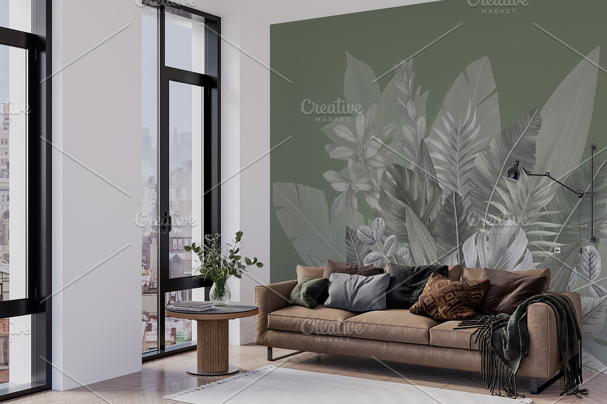Wallpaper mockup Tapestry mockup, a Household Mockup by Hunny Badger (Photo 3 of 8)