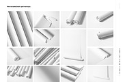 Paper Wallpaper Mockup Bundle, a Merchandise Mockup by creatsy5 (Thumbnail 2 of 21)