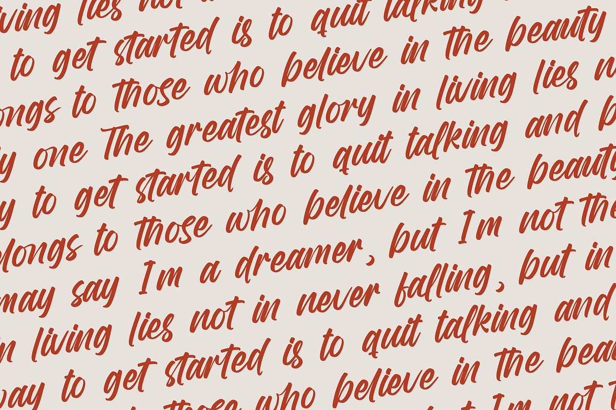 Killery Bentom Modern Brush Font, a Script Font by Letterena Studios Script (Photo 17 of 20)
