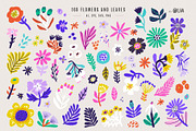 Bold Florals | svg, png, ai, eps, a Decorative Illustration by Olia (Thumbnail 2 of 13)