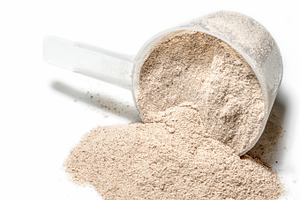Whey Protein Powder Spoon macro