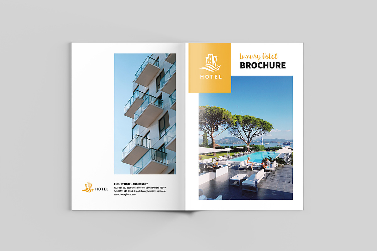 Hotel/Resort Brochure Template, a Brochure Template by xtratimebd (Photo 8 of 9)