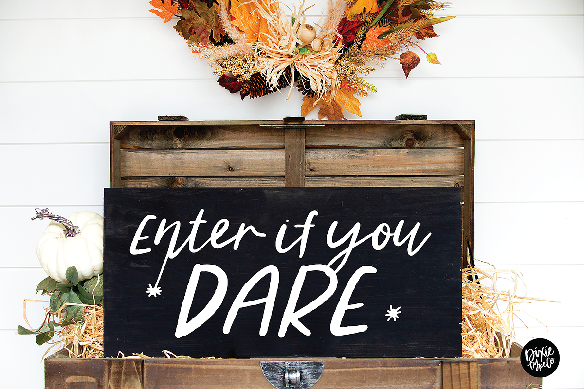 WITCHY a Halloween Script Font, a Script Font by Blush Font Co. (Photo 4 of 6)