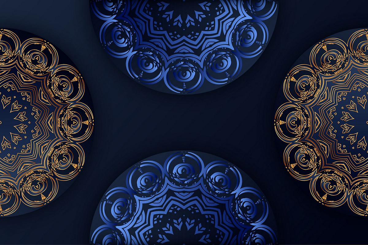 Mandala Vector Pattern Graphics Pack, a Background Graphic by NJ Himel (Photo 2 of 91)