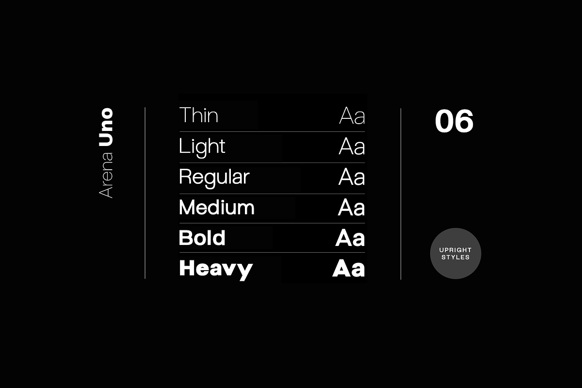 Arena Uno - Modern Font Family, a Sans Serif Font by Designova® (Photo 15 of 17)